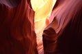 Beautiful Antelope canyon,Navajo land east of Page, USA